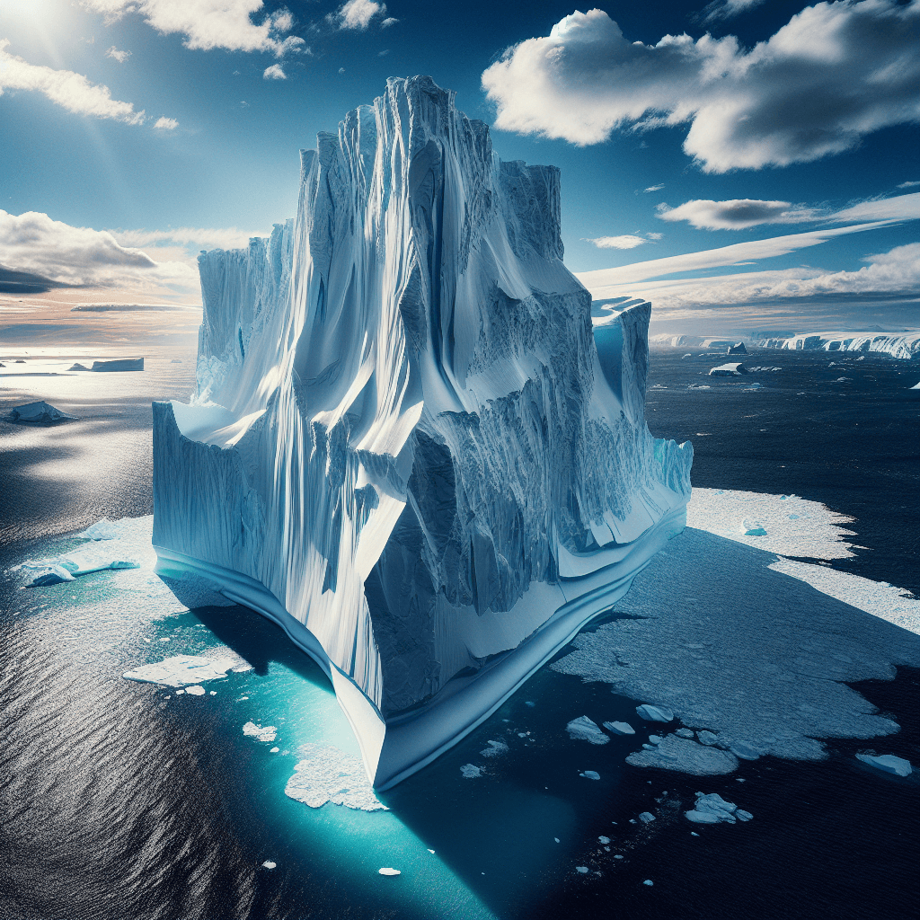 World's Largest Iceberg Breaks Free and Drifts Toward Southern Ocean